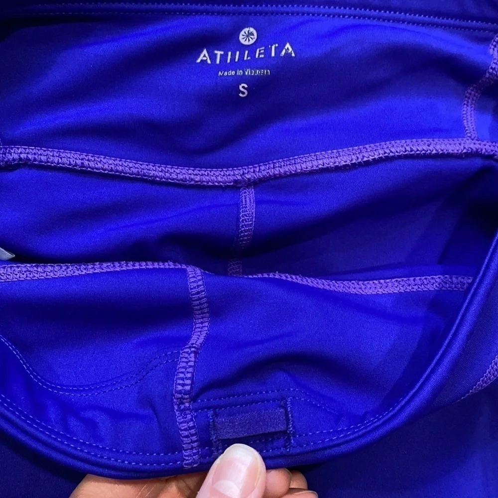 Athleta Sonar Reflective Gel Crop Leggings